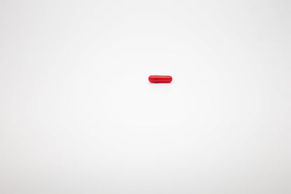 Empty Gelatine Capsules Size 0 Red, 1000 Count