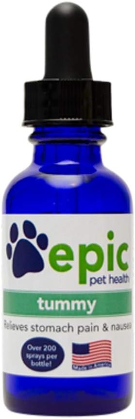 Tummy - Natural, Electrolyte, Odourless Pet Supplement That Relieves Stomach Pain and Nausea (Dropper, 30ml)