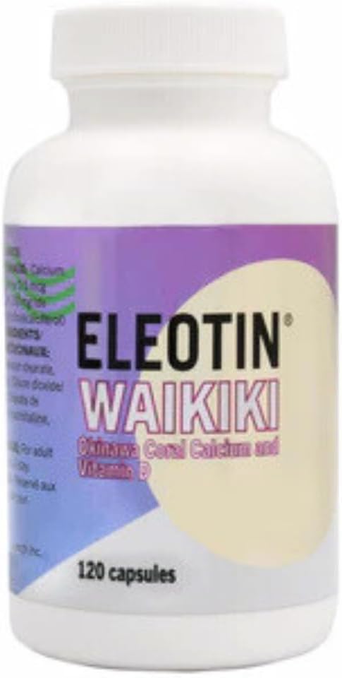 Waikiki | Vitamin D3 & Okinawa Coral Calcium | Bone, Teeth & Joint Health | Immune Function | Magnesium & Trace Minerals | 120 Capsules - görsel 2