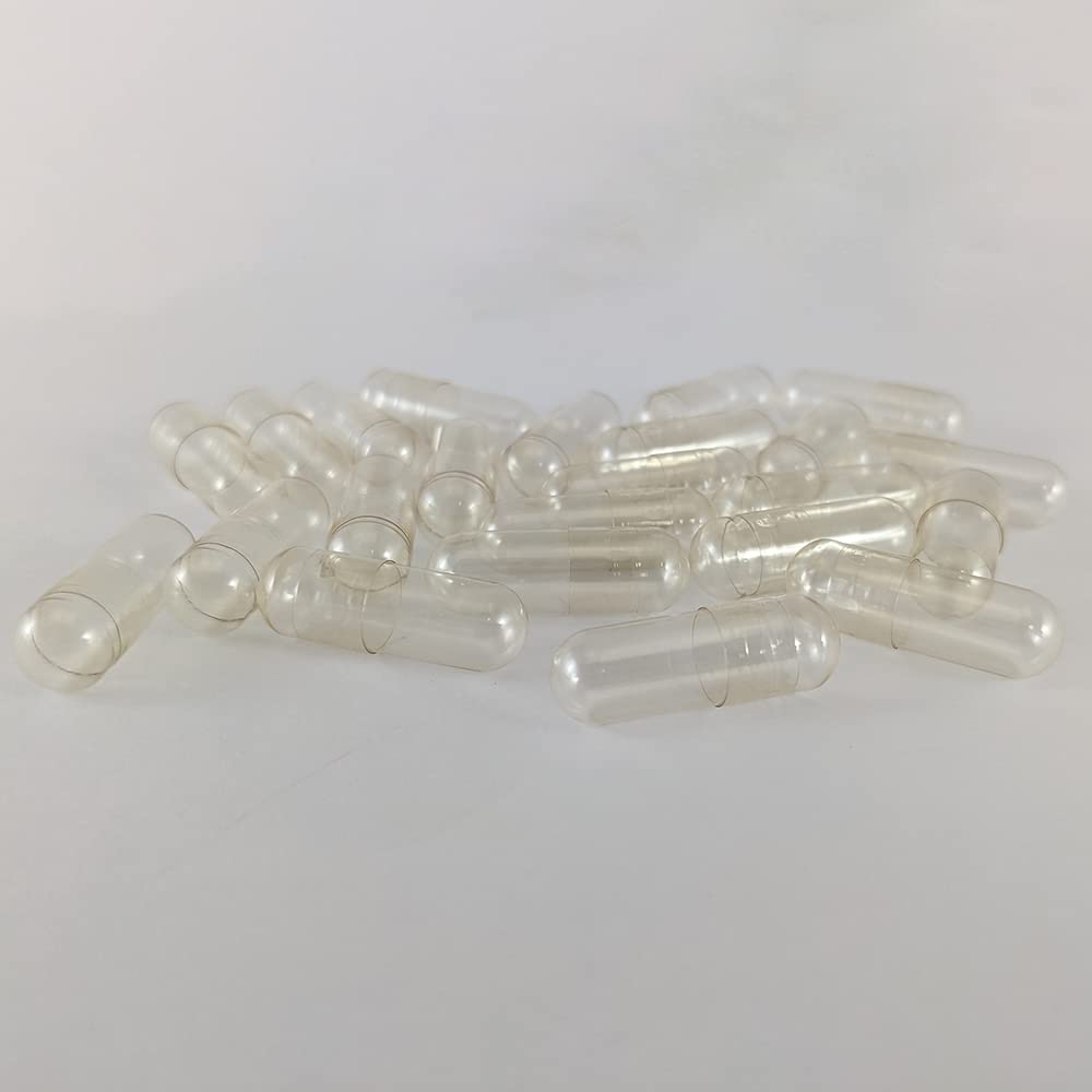 Empty Gelatine Capsules Size 00, 1000 Natural - görsel 3