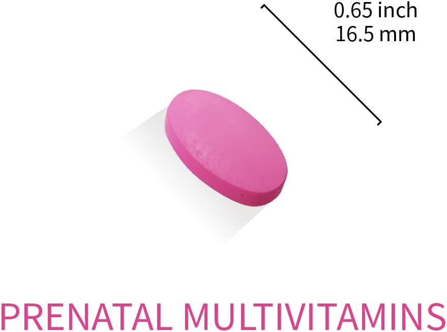 LOVITA Prenatal Vitamins with Iron, Folic Acid & Calcium – Vegan, Non-GMO – 180 Vegetarian Capsules (Pack of 3) - görsel 6