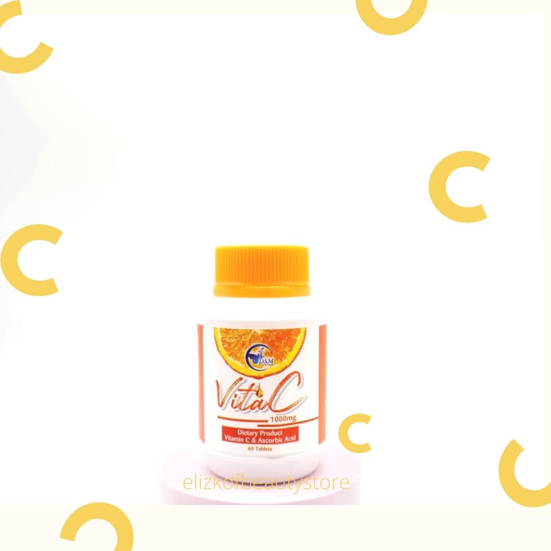Vitamin C & Ascorbic Acid 1000mg Chewable Tablets – Immune and Skin Support, 60 Tablets - görsel 2