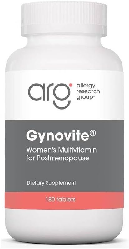 Optimox Gynovite Plus - Women's Multivitamin & Multimineral Supplement - Postmenopausal Support with Magnesium, Vitamin D3, Biotin & Digestive Enzymes - 30 Servings - 180 Count - görsel 1