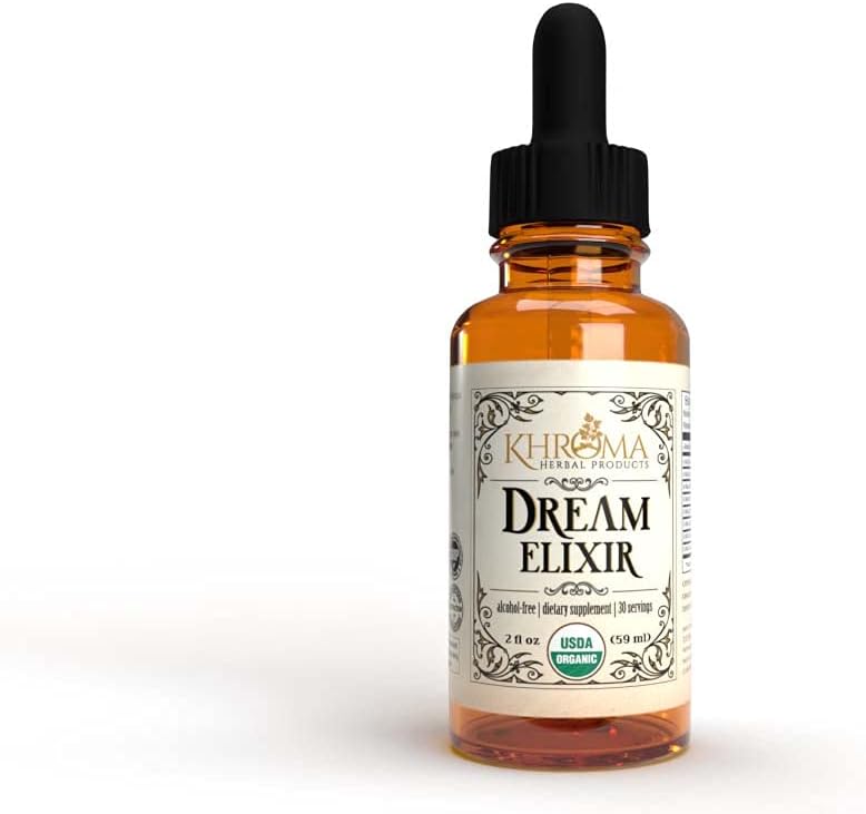 Khroma Dream Elixir - Organic Herbal Dream Enhancer - 60 ml Liquid Supplement - görsel 1