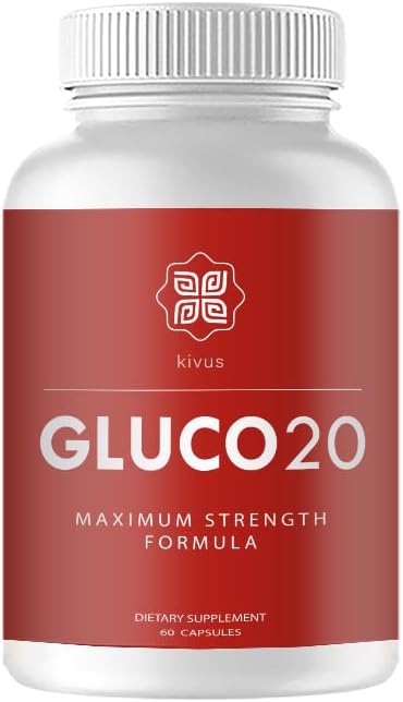 kivus Gluco20 - Blended Vitamin and Mineral Capsules (60 Capsules) - görsel 1