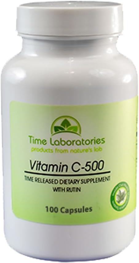 Vitamin C Time Released with Rutin - 500 mg, 100 Capsules - görsel 1
