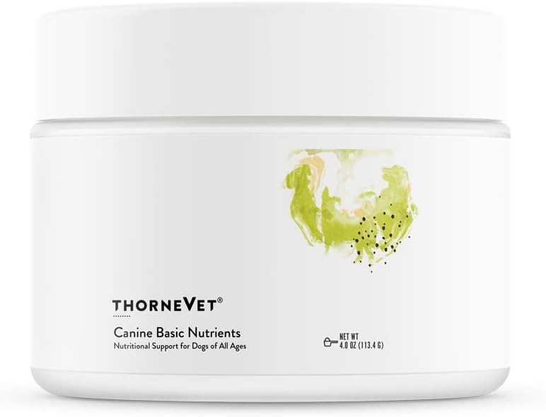 ThorneVet Canine Basic Nutrients Powder – Multivitamin Support for Dogs, 90 Scoops - görsel 1
