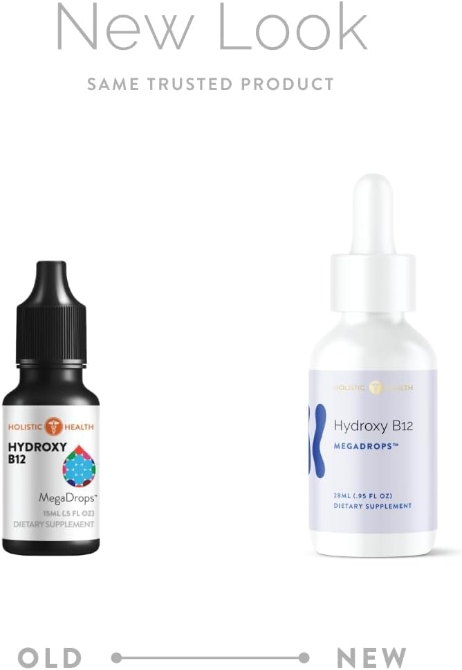 Holistic Health Hydroxy B12 MegaDrops™ 28ml - görsel 2