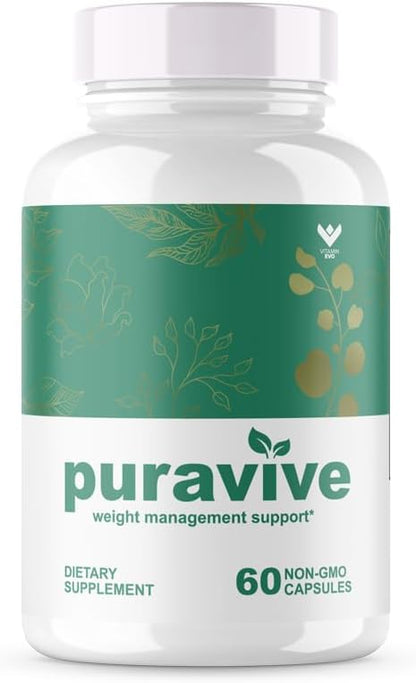 Puravive Exotic Rice Method Capsules (3 Pack) - 3-Month Supply (180 Capsules)