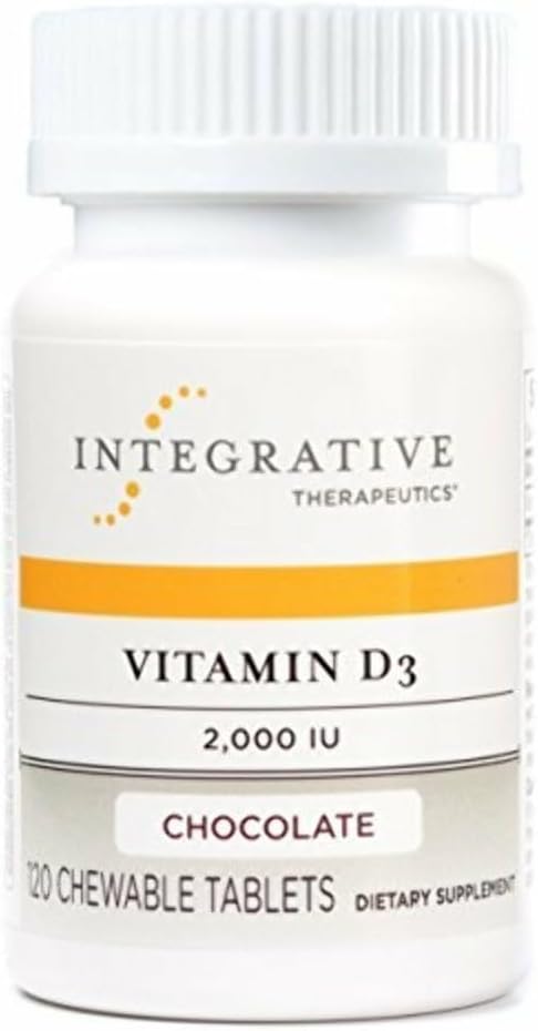 Integrative Therapeutics Vitamin D3 2,000 IU Chewable Tablets – Bone Health & Immune Support - görsel 8