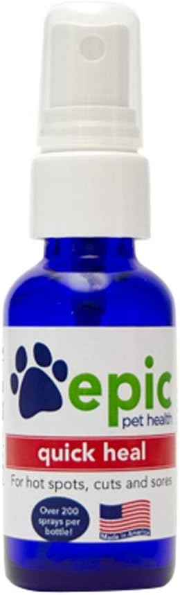 Quick Heal (60 ml) – Natural Spray for Dogs' Skin Support