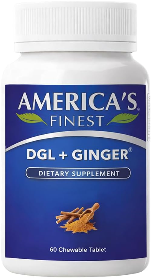 AFI DGL Plus Ginger Chewable Tablets - 60 Tablets - görsel 1
