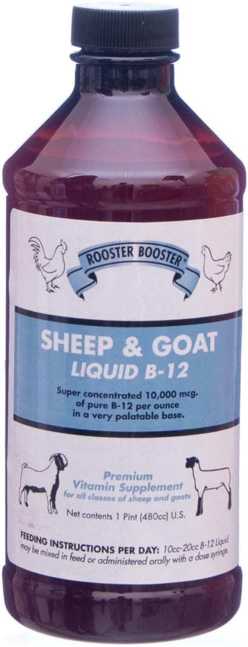 Rooster Booster B-12 Sheep and Goat Liquid, 473 ml - görsel 1