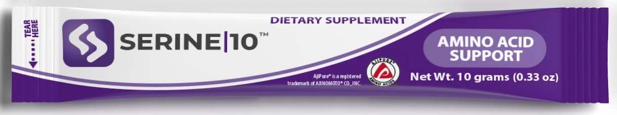 SERINE10 L-Serine Nootropics Sachets - Supports Brain Health, Memory and Focus - 10 Premeasured Powder Sachets with 10 g (10000 mg) of Pure L-Serine - görsel 4