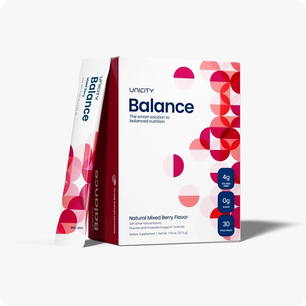 Unicity Balance Mixed Berry Stick Packs (30 Sachets) - görsel 1