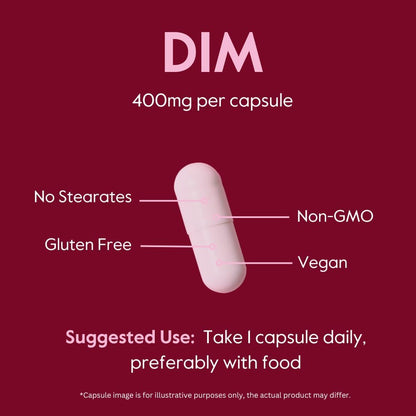 BESTVITE DIM 400mg with Bioperine - 120 Vegetarian Capsules
