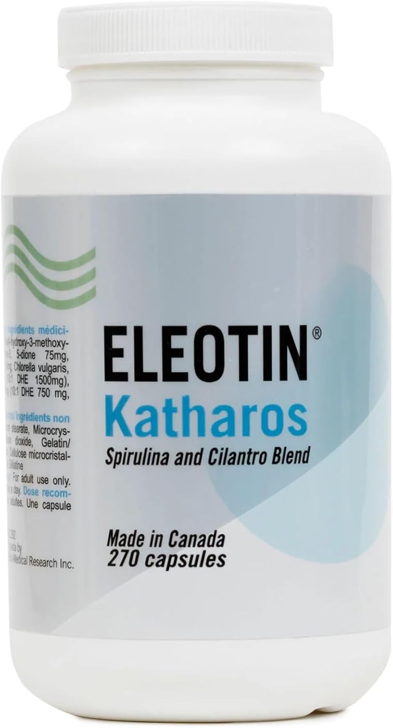 Eleotin Value Pack Katharos - Natural Seaweed-Based Supplement for Gentle Cleansing & Wellness Support (270 Capsules) - görsel 2