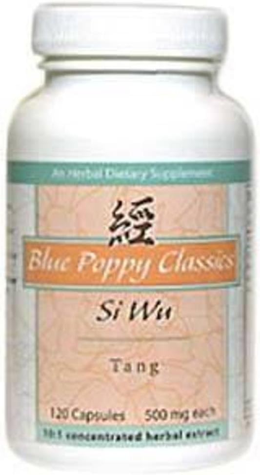 Blue Poppy Si Wu Tang (120 Capsules, 500 mg per Capsule) - görsel 1