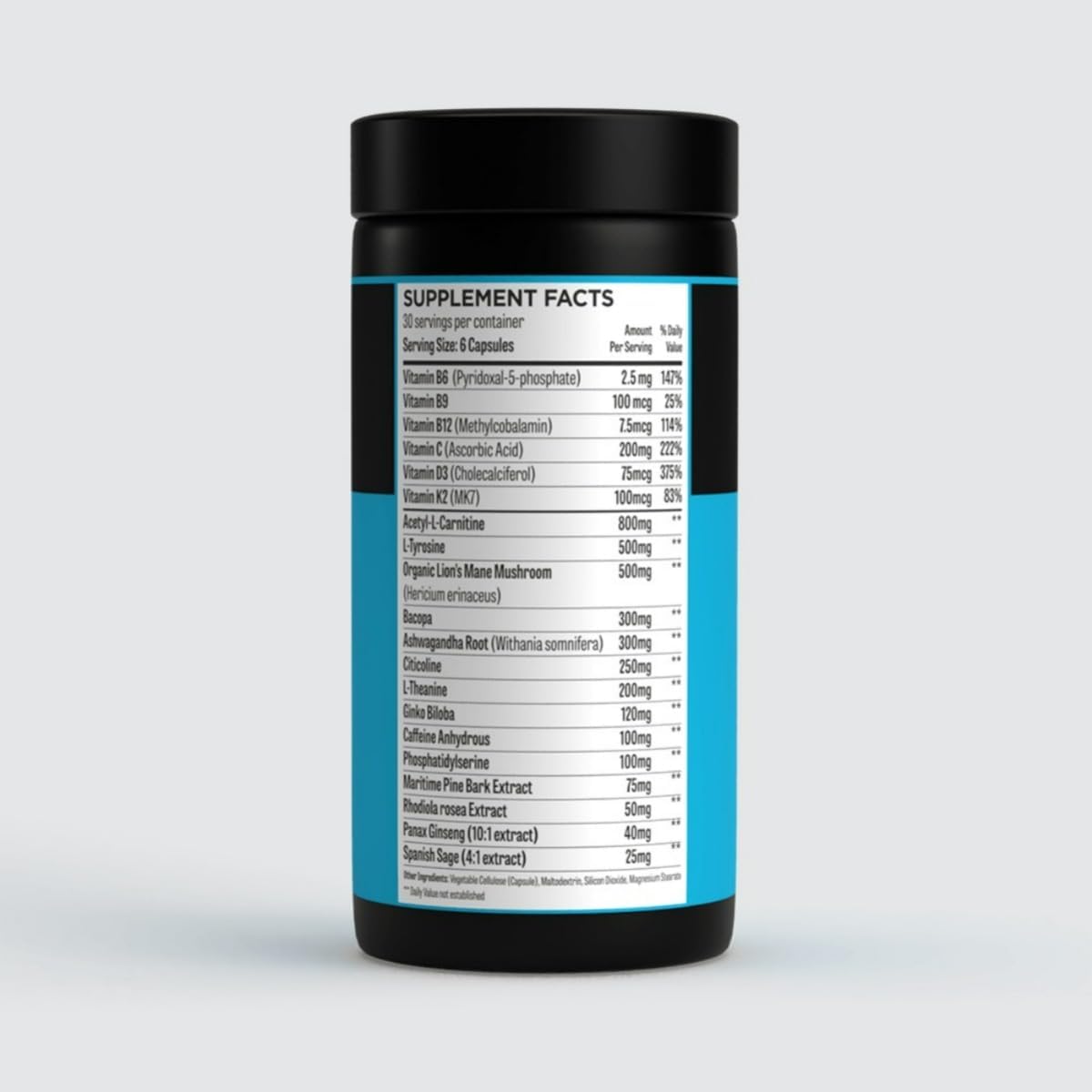 Genuine Hunter Focus Premium Nootropic Brain Supplement for Memory and Focus - görsel 6