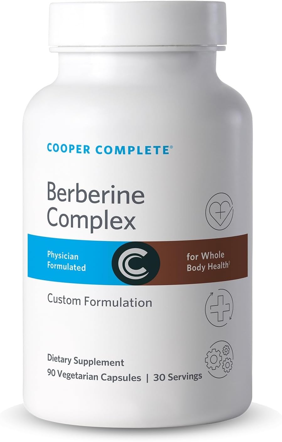 Cooper Complete Berberine Complex – 90 Capsules - görsel 1