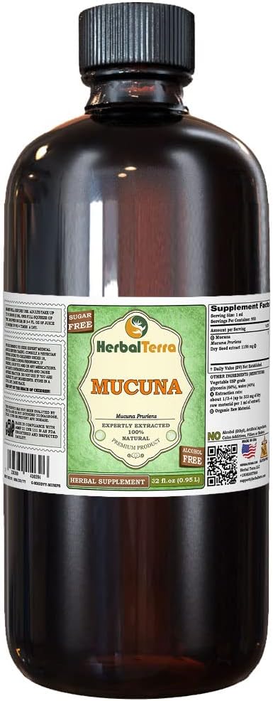 Mucuna (Mucuna Pruriens) Tincture, Dried Seeds Liquid Extract – 20 x 120 ml - görsel 8