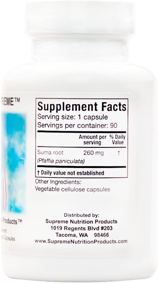 Supreme Nutrition Endo Supreme - 90 Pure Suma Root Vegetarian Capsules - görsel 3
