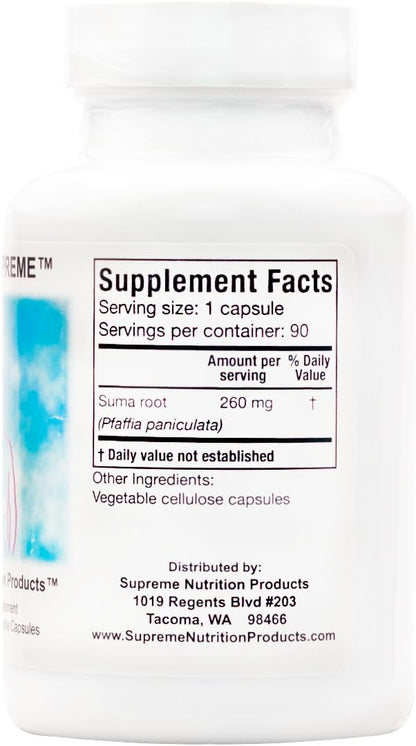 Supreme Nutrition Endo Supreme - 90 Pure Suma Root Vegetarian Capsules