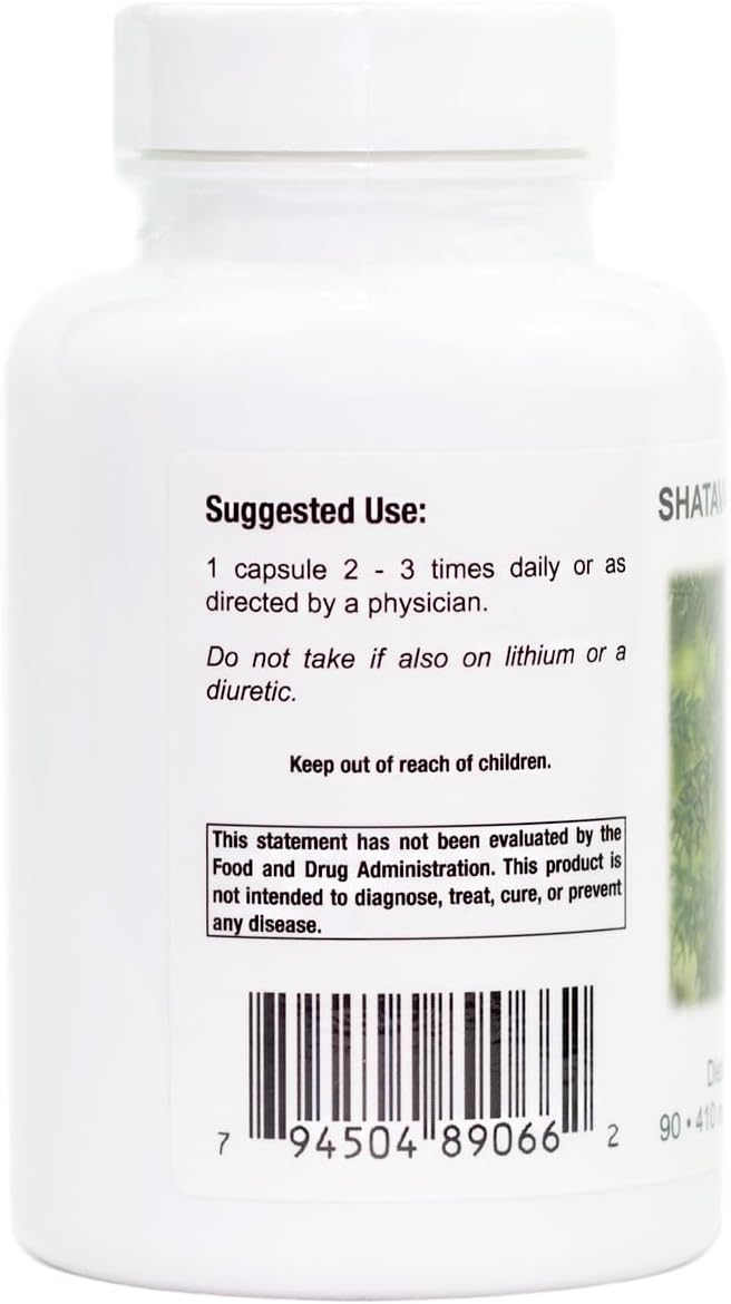 Supreme Nutrition Shatavari Supreme - 90 Pure Shatavari Root Vegetarian Capsules - görsel 2