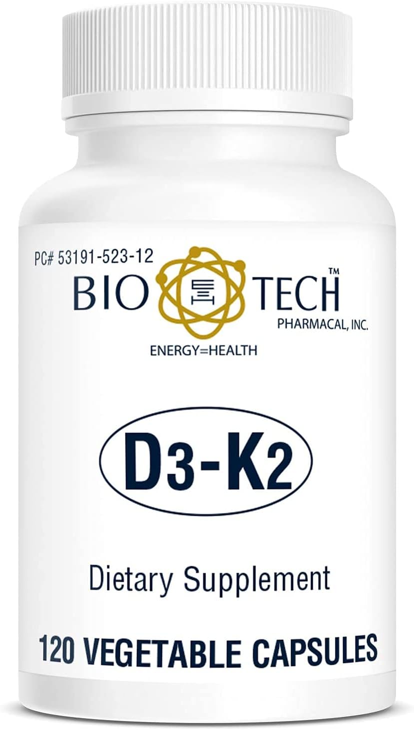 Bio-Tech D3-K2 120 Vegcaps - görsel 2