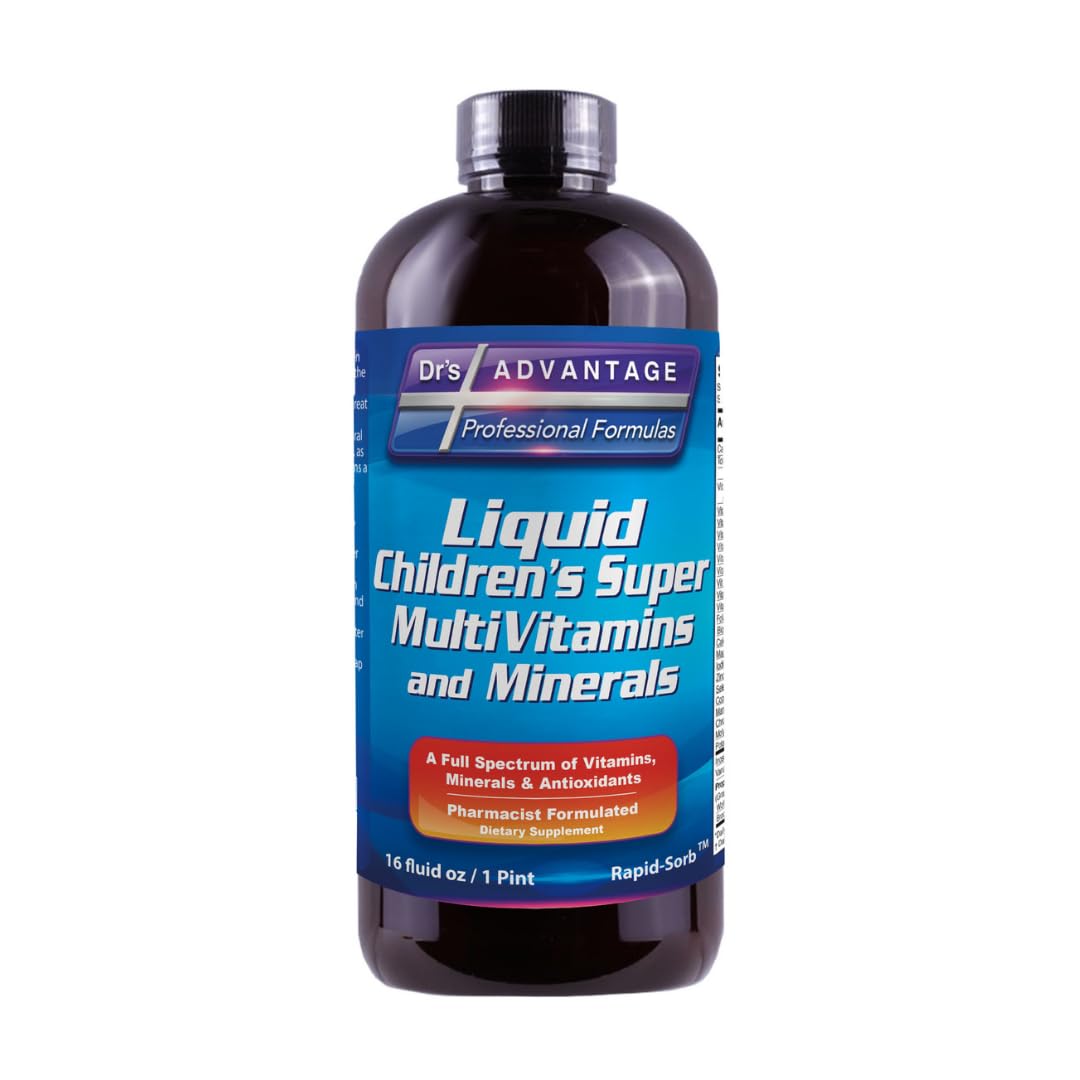 Dr's Advantage DA862 Liquid Children's Multivitamin and Minerals, 16 oz - görsel 2