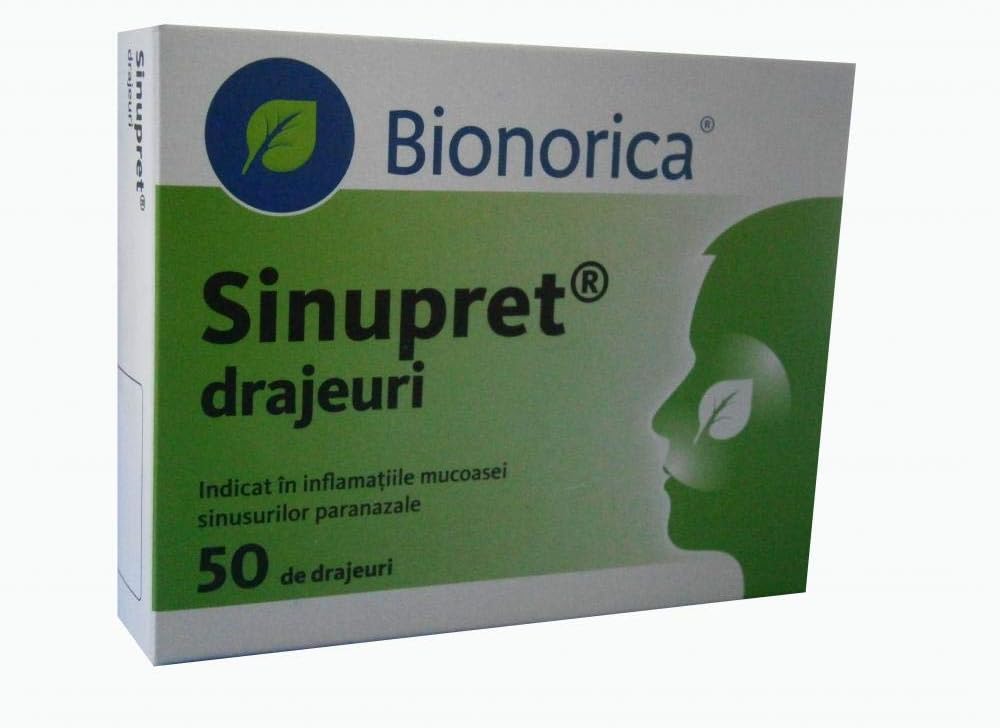 Sinupret Bionorica Sinus Immune Support Adult Strength – 50 Tablets - görsel 1