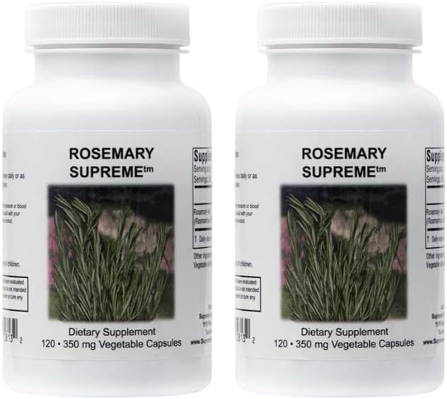 Supreme Nutrition Rosemary Supreme, 120 Pure Rosemary Vegetarian Capsules - görsel 4