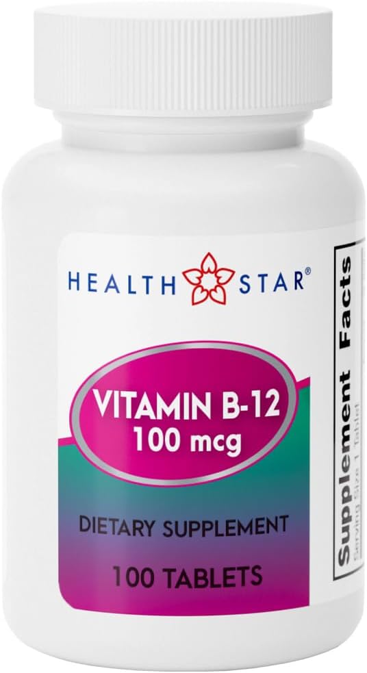 GeriCare Vitamin B6 100mg, 100 Tablets - görsel 9