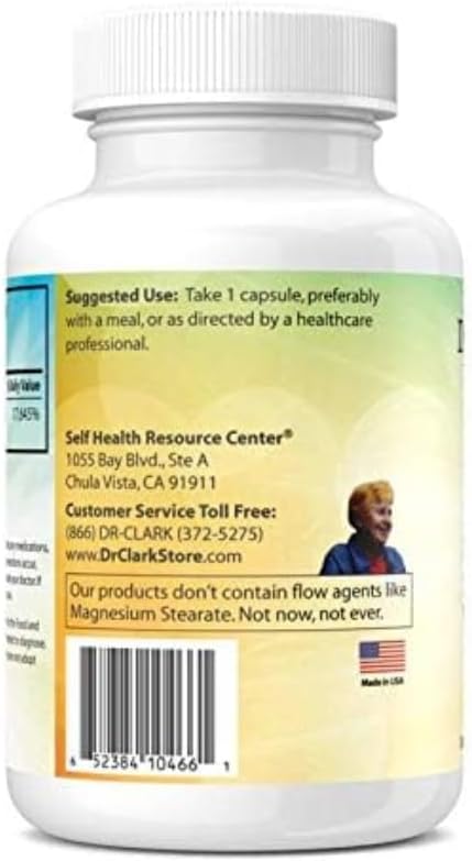 Dr. Clark Vitamin B2 Food Supplement, 300 mg, 100 Gelatine Capsules - görsel 5