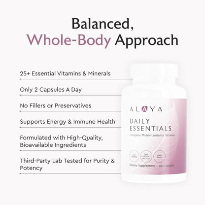 Alaya Naturals Daily Essentials Multivitamin for Women