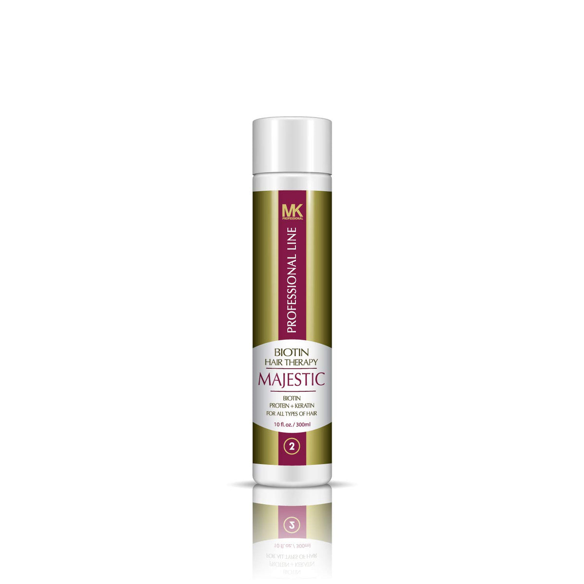 Majestic Biotin Hair Therapy 300ml - Formaldehyde-Free Hair Treatment - görsel 1