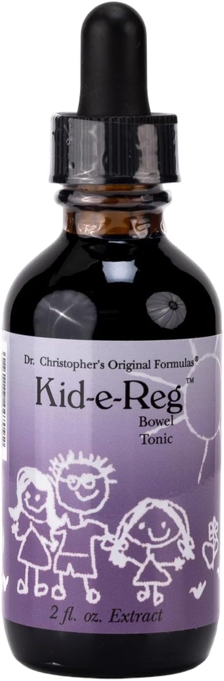 Christopher's Original Formulae Kid-e-Reg Bowel Tonic – Herbal Formula for Children – 60 ml (Pack of 2) - görsel 8