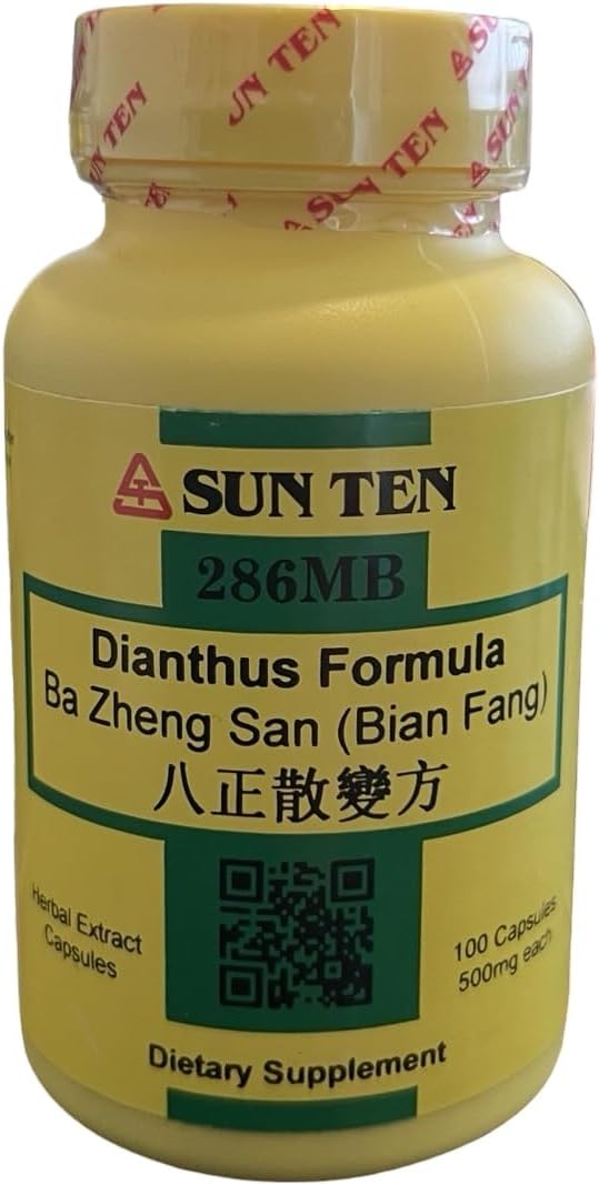 Sun Ten Dianthus Formula Capsules – Traditional Chinese Herbal Support for Urinary Health - görsel 1
