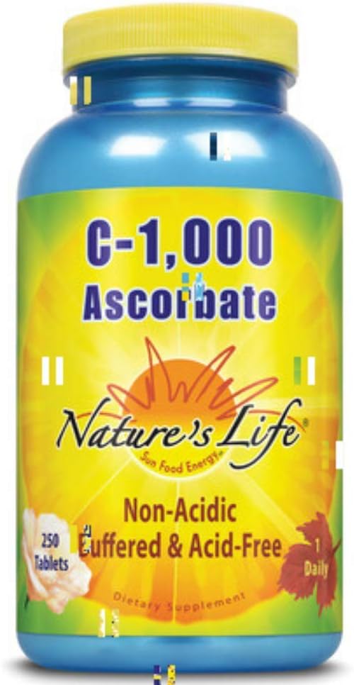 Nature's Life C-1,000 Ascorbate, 250 Tablets - görsel 1