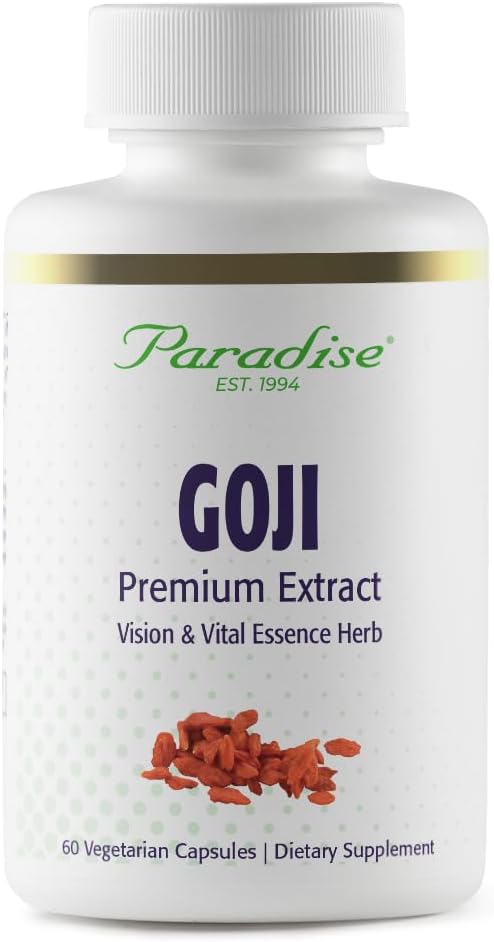 Paradise Herbs Goji Extract – Vital Essence Herb for Skin, Eyes and Body Support - görsel 1
