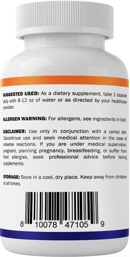 Vitamatic Apigenin 50mg - 120 Vegetarian Capsules (Pack of 2, 240 Total)