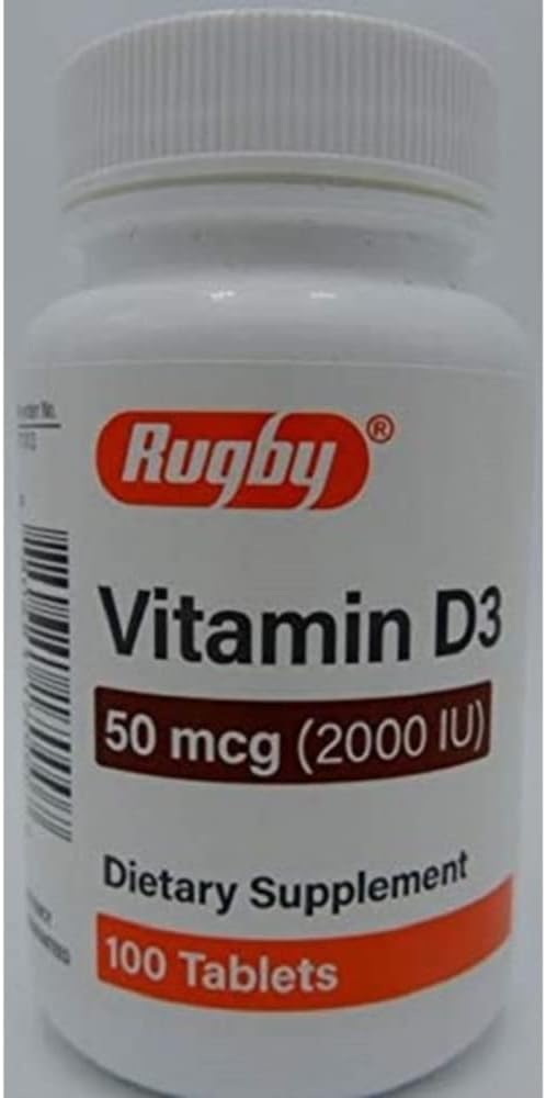 Vitamin D3 2000 IU - 100 Capsules - görsel 1