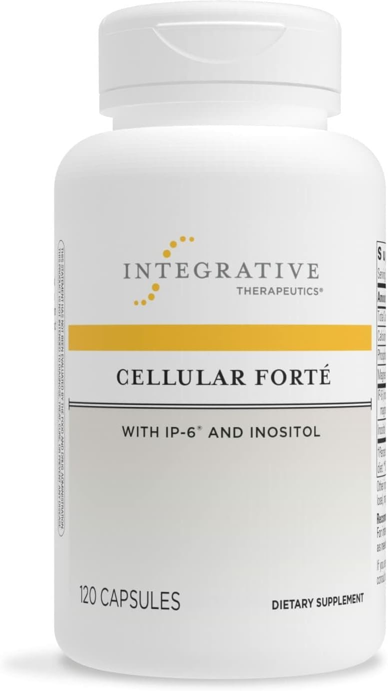 Integrative Therapeutics Cellular Forte - Inositol Supplement with IP-6 - 120 Capsules - görsel 1