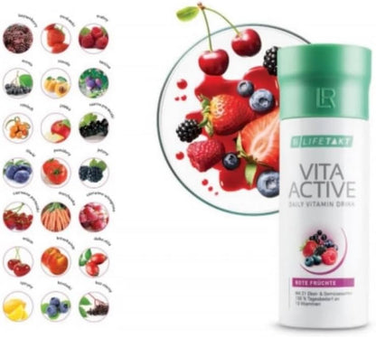 Lifetakt Vita Active Liquid Multivitamin - Red Fruit, 150 ml