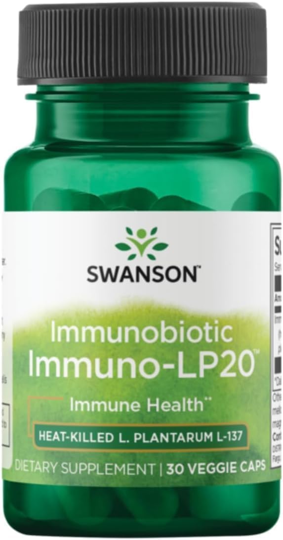 Swanson Immunobiotic Immuno-Lp20 50 mg, 30 Capsules - görsel 1