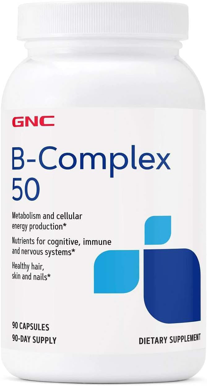 GNC B-Complex 50 – 90 Capsules - görsel 1