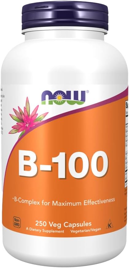 NOW Foods B-100 B-Complex 100 Caps - görsel 1
