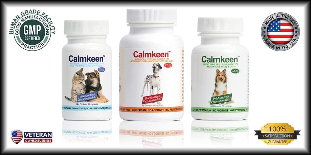 Calmkeen 225 mg 60 Capsules Nutritional Supplement for Medium Dogs 10 kg and Up (Formerly Calmkene) - görsel 2