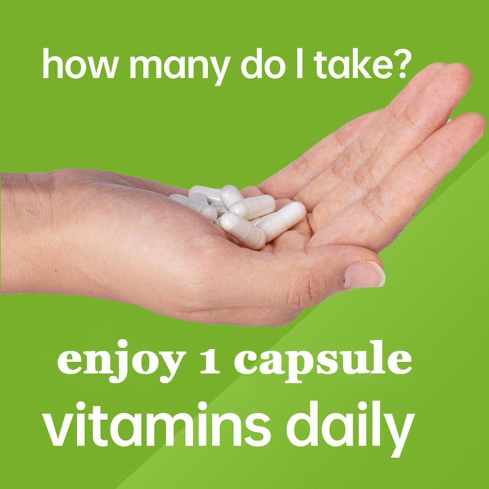 SEMAL Daily Multivitamin & Multimineral Supplement for Women (90 Capsules) - görsel 9
