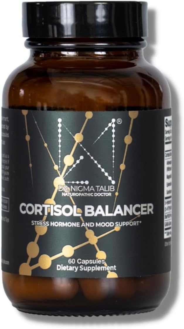 DR. NIGMA Cortisol Balancer Supplement Capsules – Natural Stress Support with Ashwagandha, Magnolia Bark & L-Theanine - görsel 1